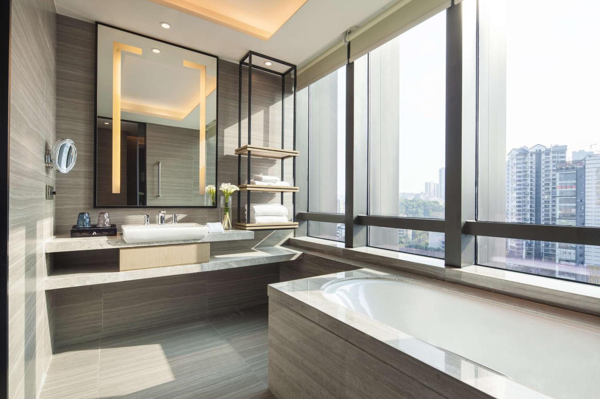 Doubletree By Hilton Hotel Shenzhen Longhua, Near Huawei, Foxcnn, Shenzhen North Railway, Uniwalk & Uniworld Shopping Mall, Sam'S Club Ngoại thất bức ảnh