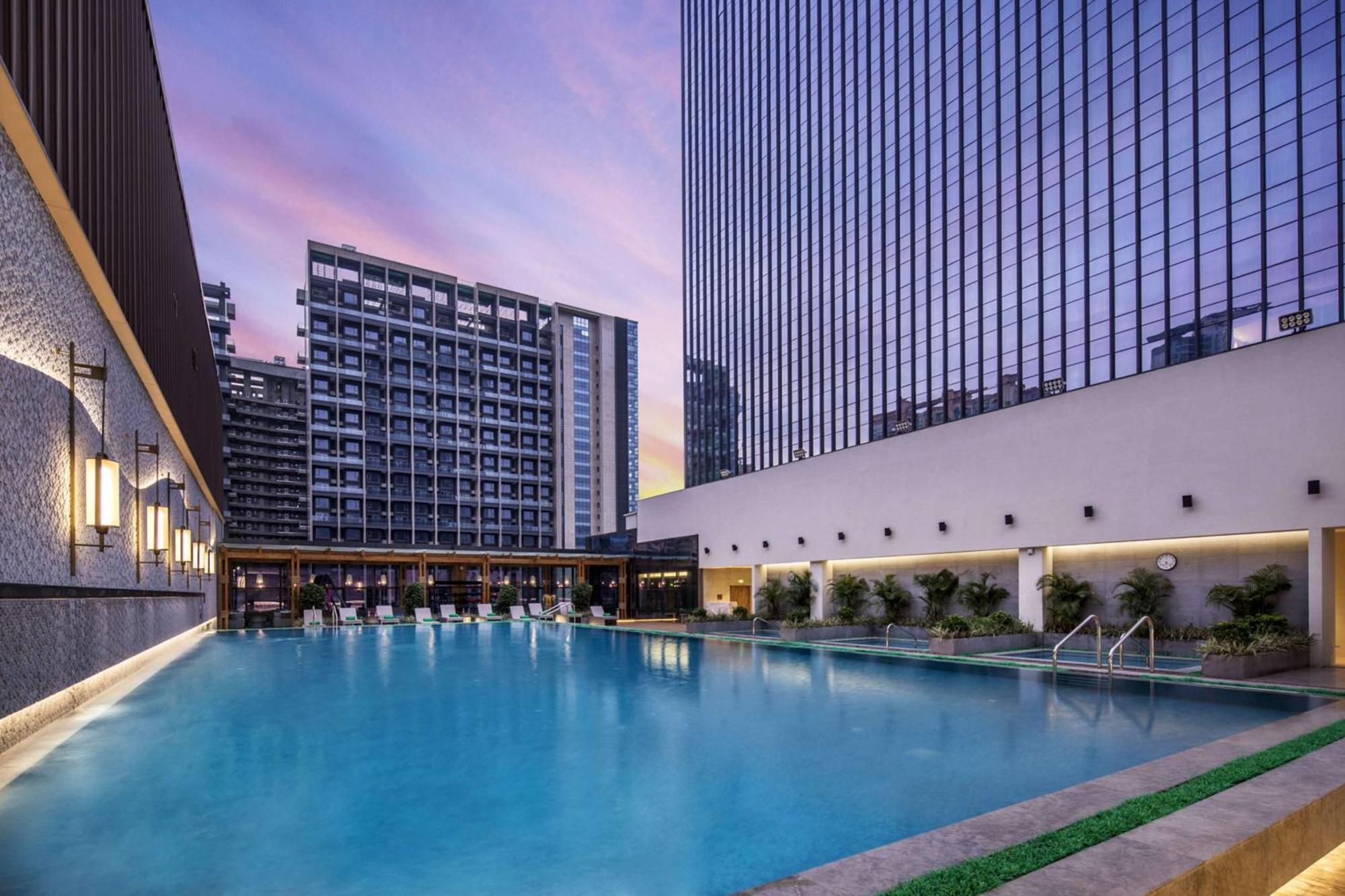 Doubletree By Hilton Hotel Shenzhen Longhua, Near Huawei, Foxcnn, Shenzhen North Railway, Uniwalk & Uniworld Shopping Mall, Sam'S Club Ngoại thất bức ảnh