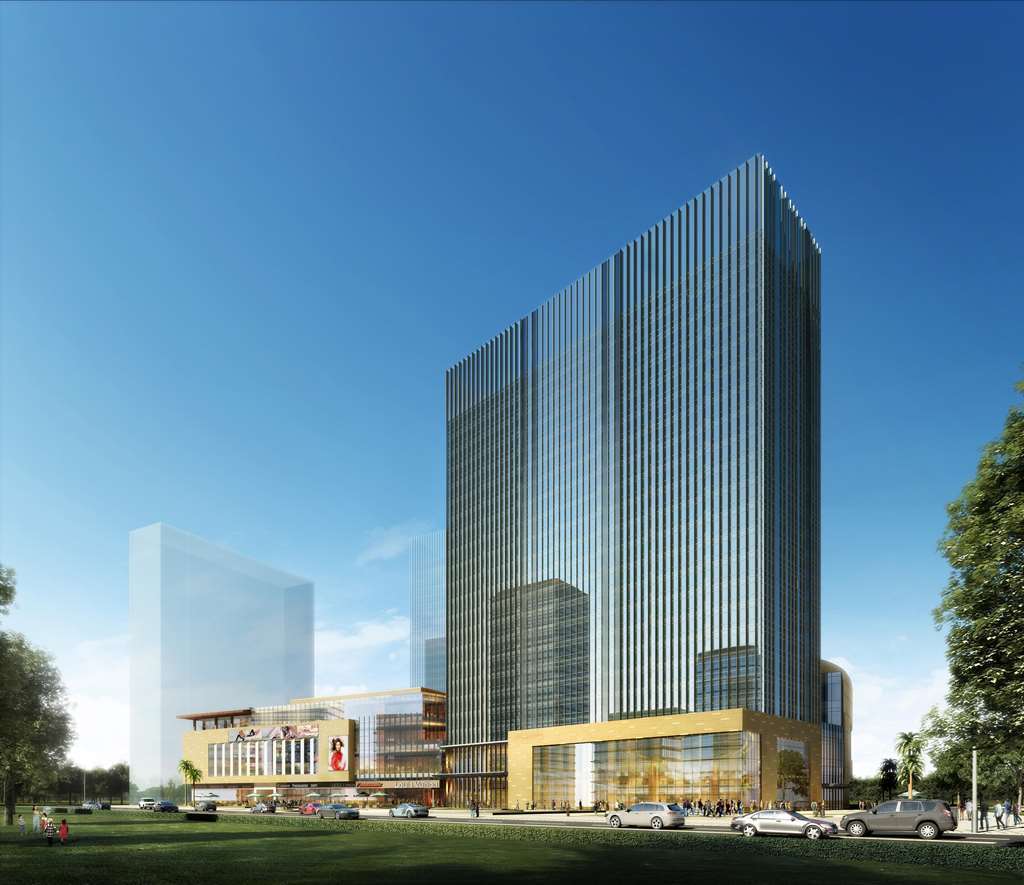 Doubletree By Hilton Hotel Shenzhen Longhua, Near Huawei, Foxcnn, Shenzhen North Railway, Uniwalk & Uniworld Shopping Mall, Sam'S Club Ngoại thất bức ảnh